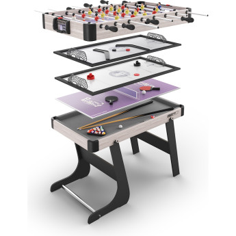 Игровой стол складной UNIX LINE Трансформер 5 в 1 (108х59 cм)